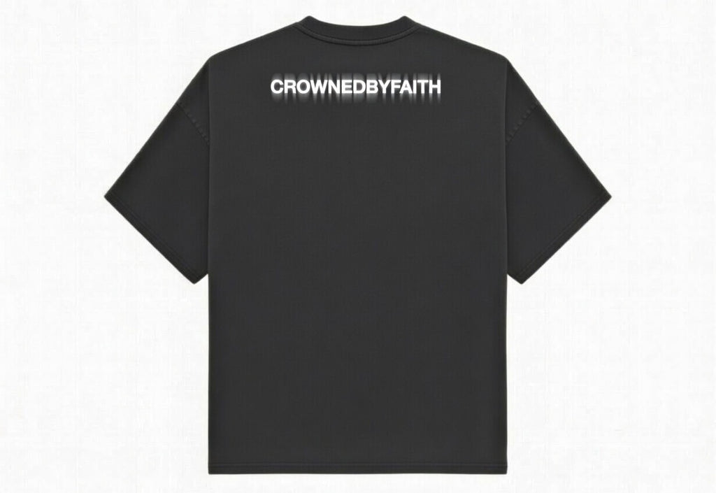 CROWNEDBYFAITH ETHEREAL KING” graphic tee