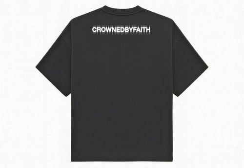CROWNEDBYFAITH ETHEREAL KING” graphic tee